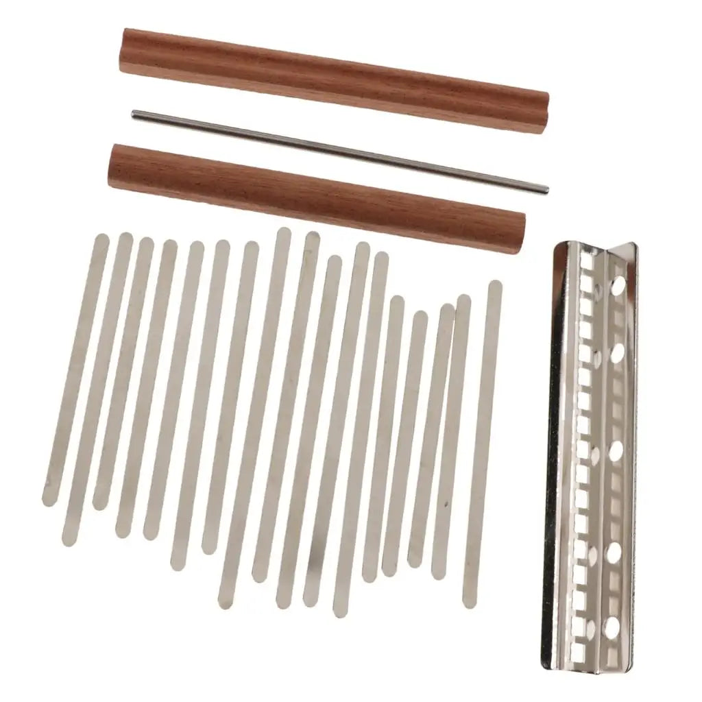 17-Key Kalimba DIY Parts Kit — Replacement Thumb Piano Components
