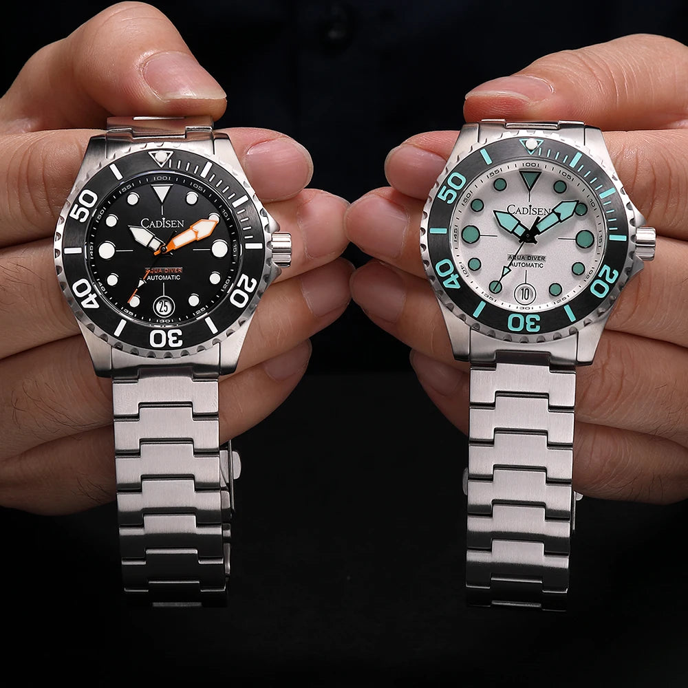 Cadisen Aqua Diver Automatic Watch — Luxury Mechanical Men's Timepiece