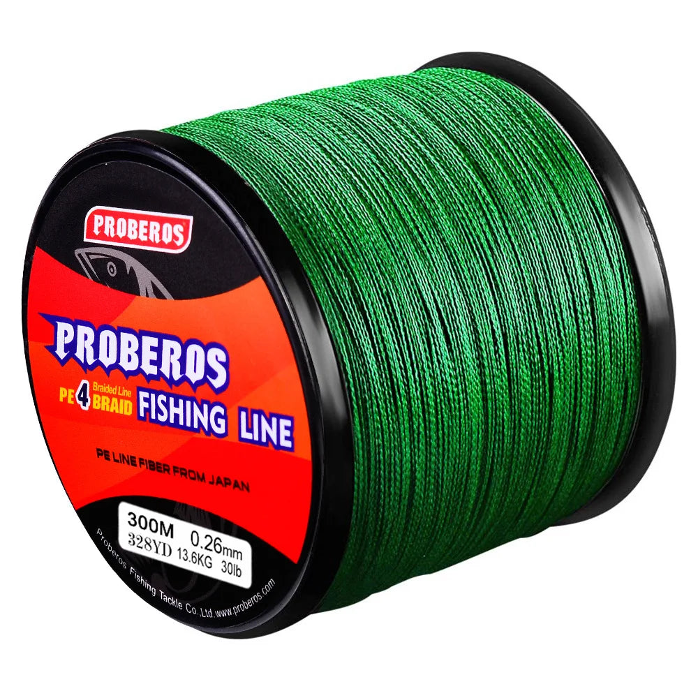4-Strand Braided Fishing Line — High Strength Multifilament for Carp & Ocean
