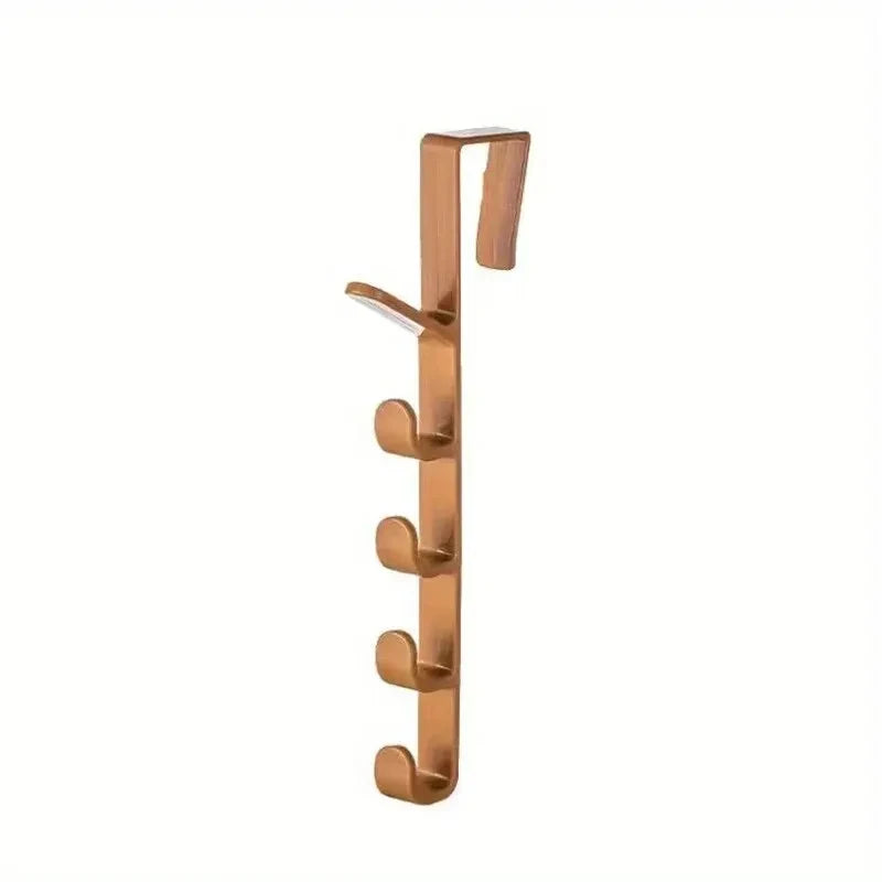 Over The Door Hanging Rack — Space Saving Storage Hooks for Bags and Jackets