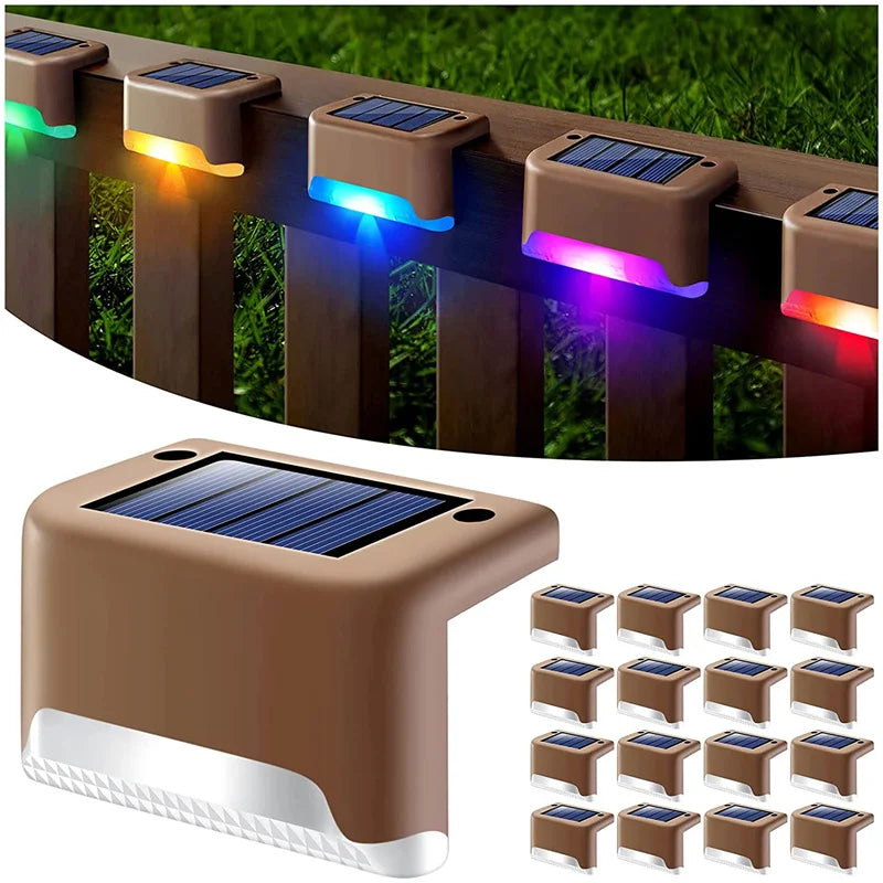 IWP Solar Deck Lights — Waterproof LED Step Lights for Outdoor Decor