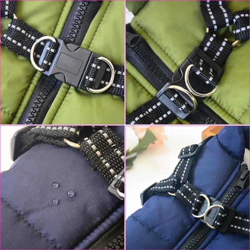 Dog Winter Coat — Waterproof Fleece Jacket