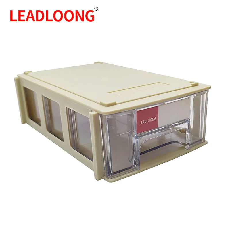 LEADLOONG Mini Storage Drawer Organizer — Multi-Purpose Craft & Hardware Bin