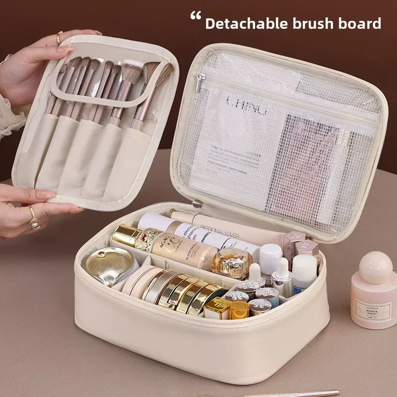 dawndesslo Luxury Cosmetic Bag — Large Capacity Makeup Organizer