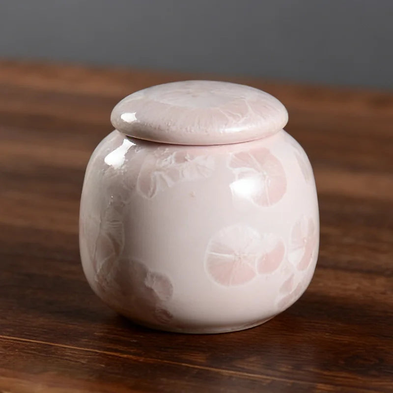 Ceramic Pet Memorial Urn — Personalized Cremation Vessel for Small Animals