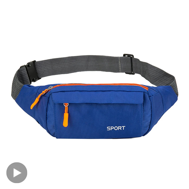 AyeBeau Waterproof Waist Pack — Versatile Crossbody Belt Bag for Travel and Sports