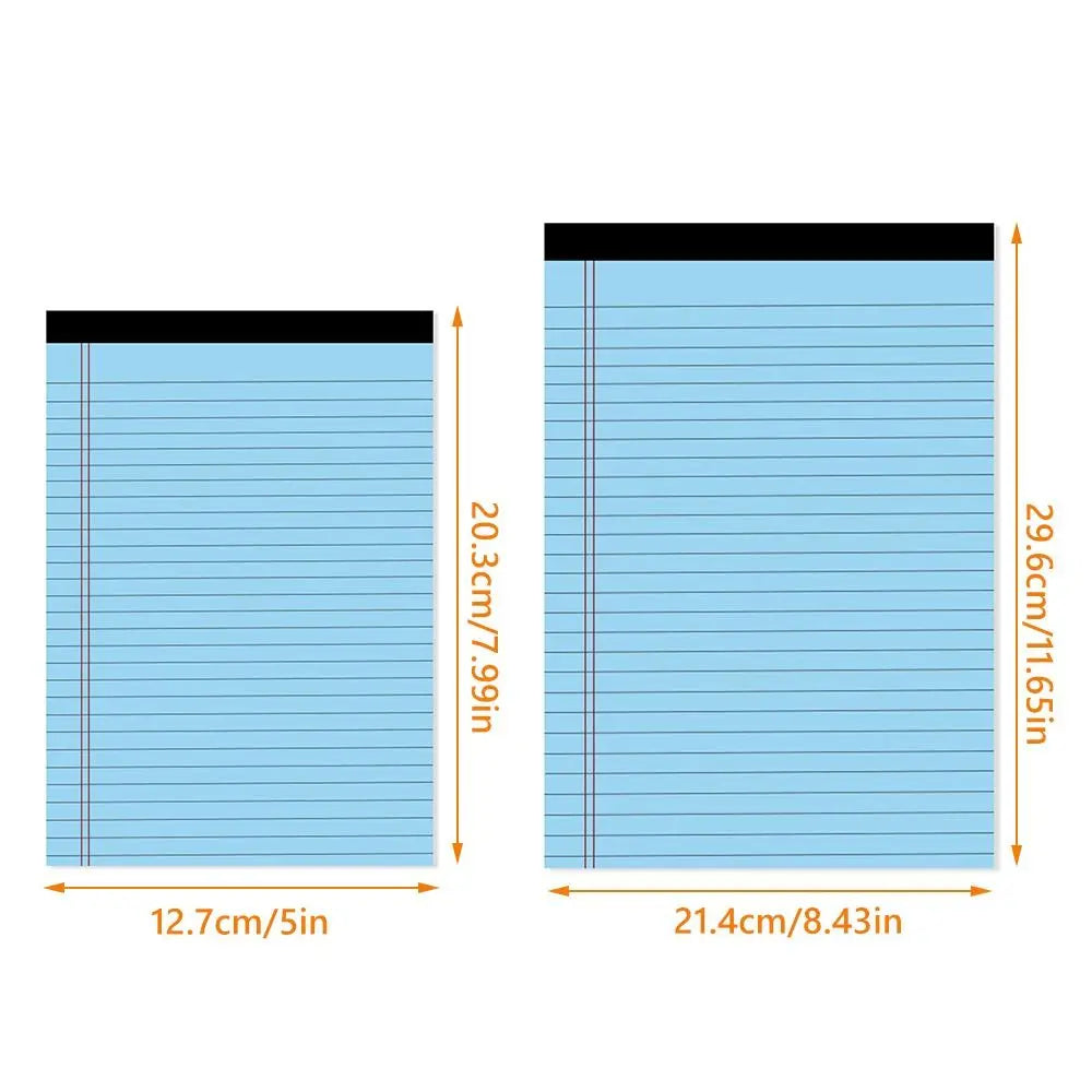 Thickened Writing Pad — Tearable Legal Memo Notebook for Students