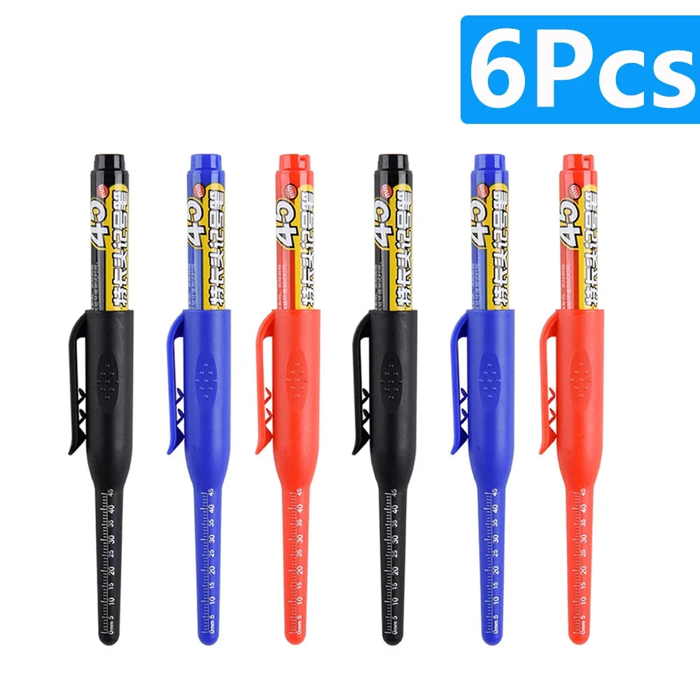 Long Nib Marker Pen — Waterproof For Woodworking