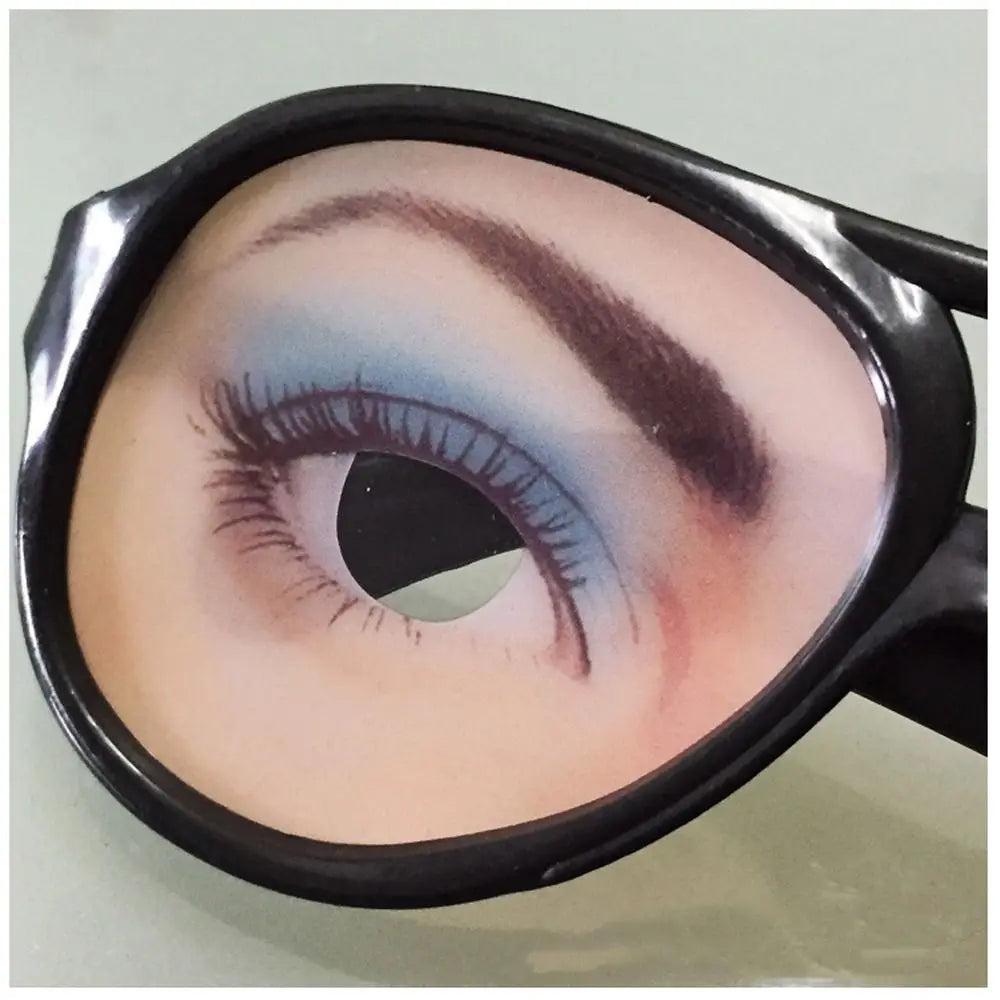 Eyeball Novelty Glasses — Funny Prank Eyewear for Parties and Photo Booths