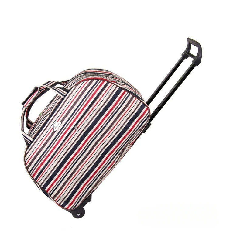 Rolling Travel Trolley Bag — Lightweight Waterproof Luggage for Business & Travel