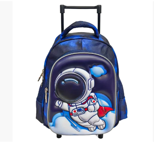 Kids Rolling School Backpack — Lightweight Wheeled Trolley Bag for Toddlers