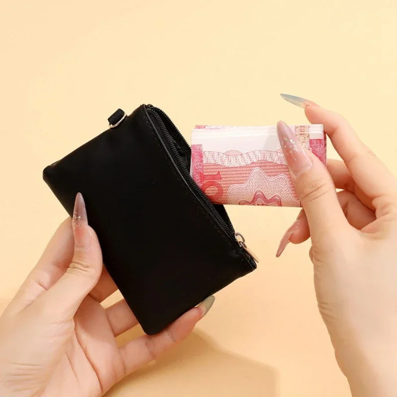 eTya Mini PU Leather Wallet — Compact Coin Purse & Card Holder