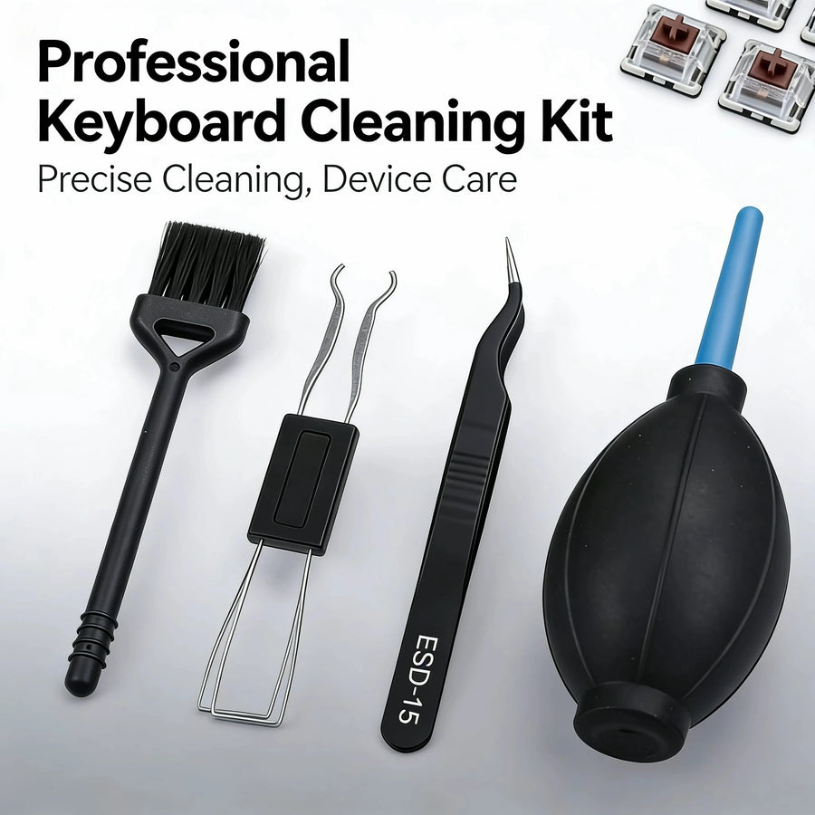 4-in-1 Keyboard Cleaning Kit — Multifunctional Maintenance Tool Set