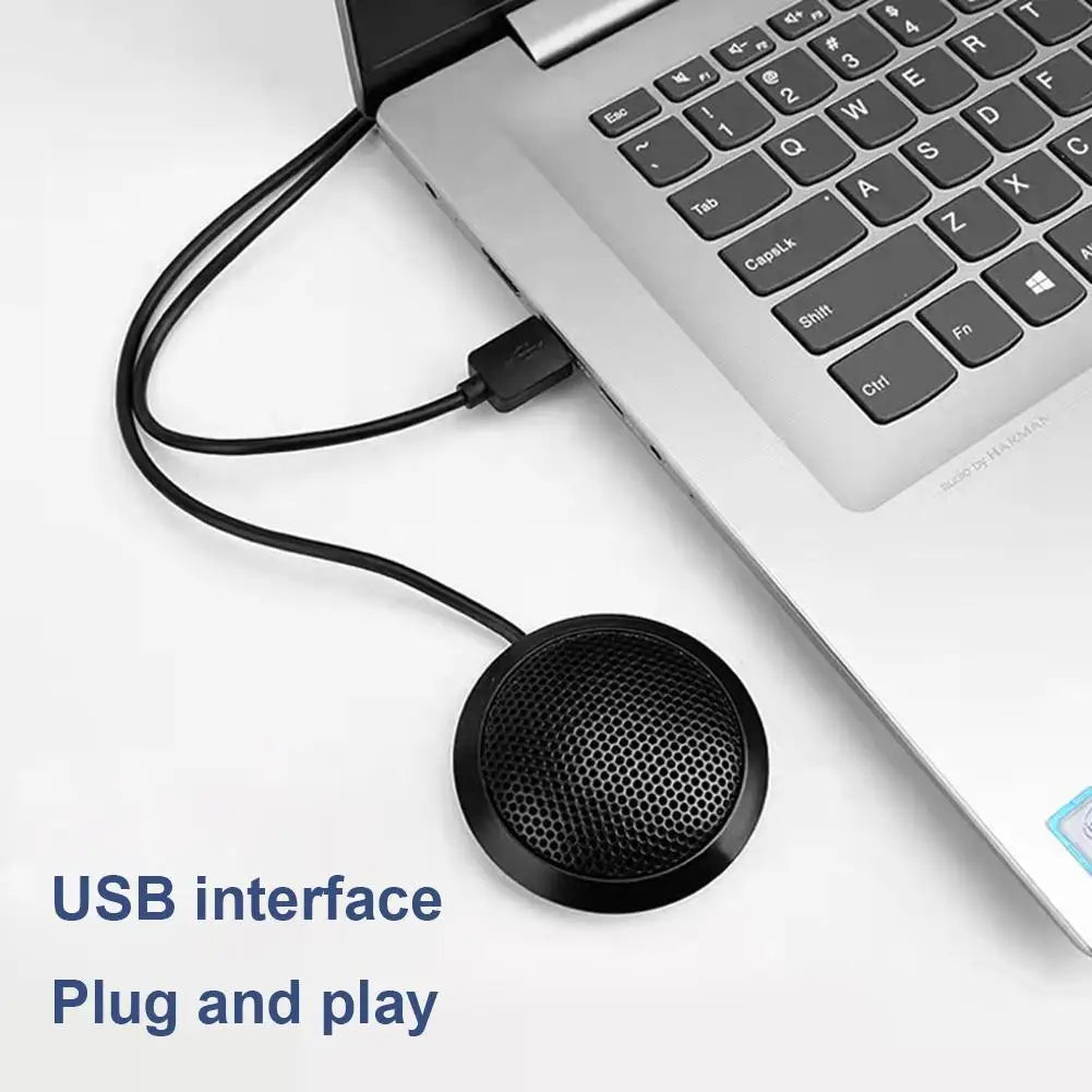 VODOOL Desktop Conference Microphone — 360° Omnidirectional Speakerphone