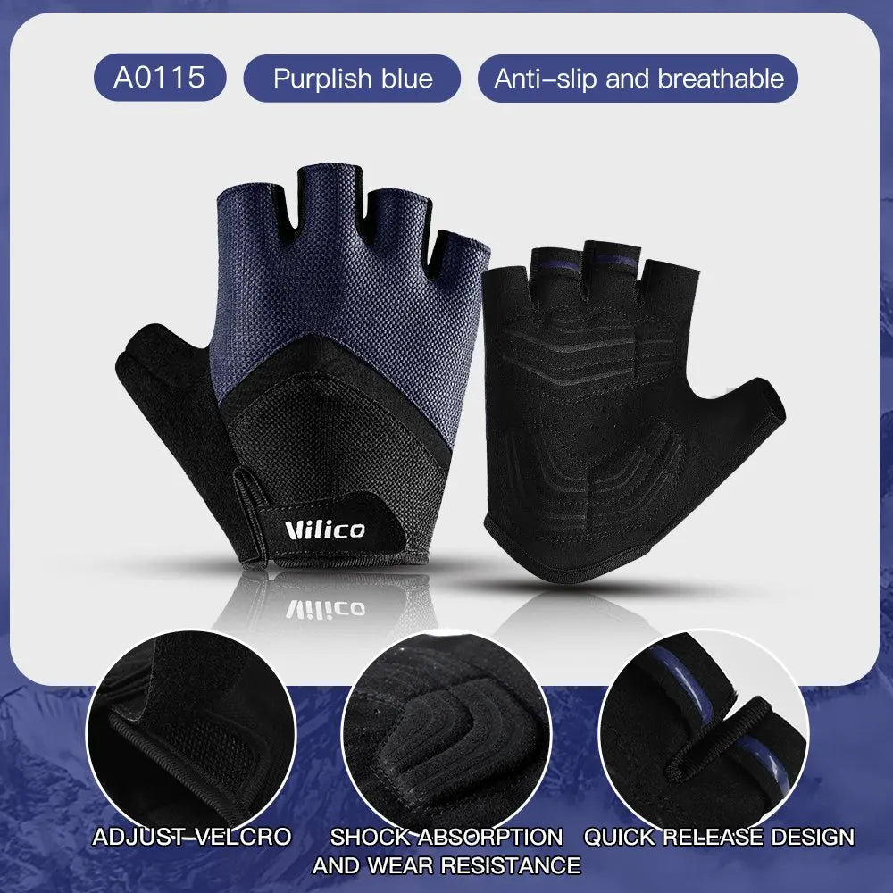 Kyncilor Cycling Gloves — Breathable Shock-Absorbing MTB Riding Mitts