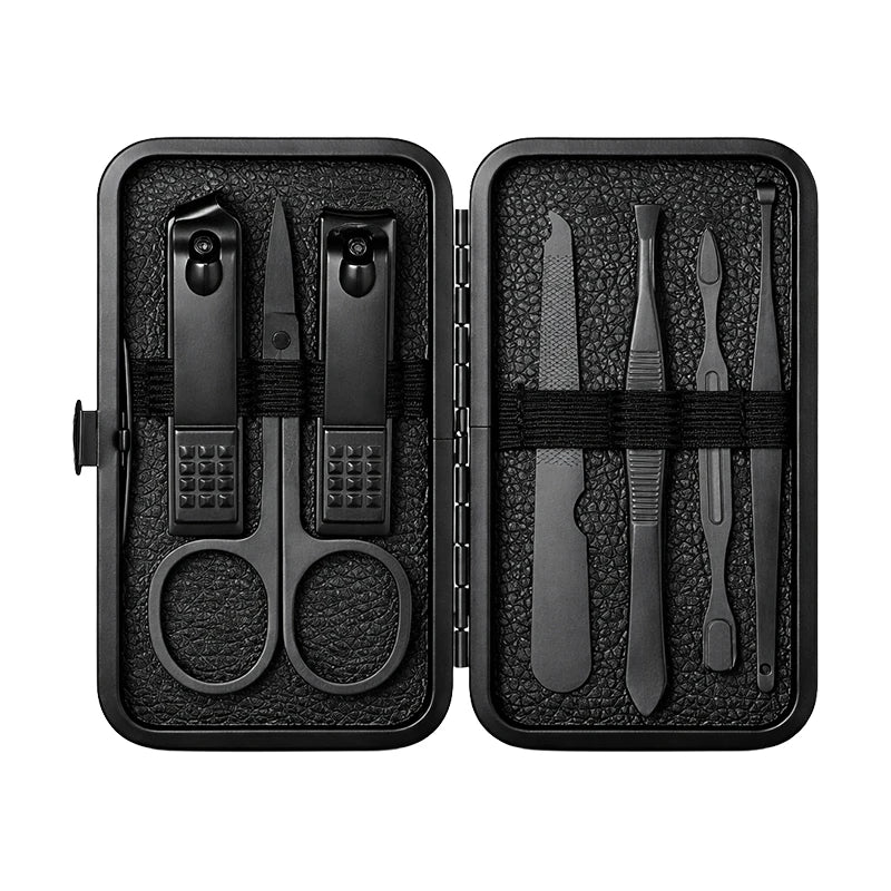 LGRAMER 7-Piece Nail Clipper Set — Professional Manicure & Pedicure Kit