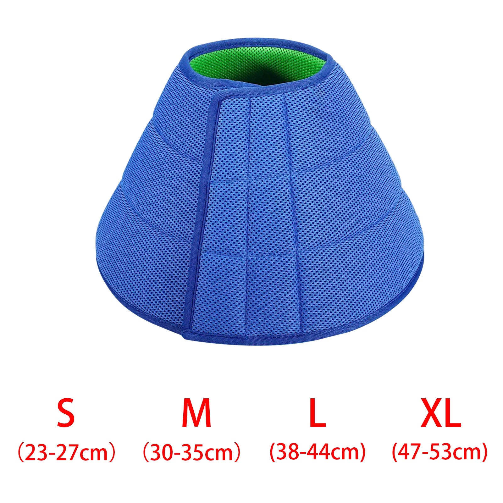 Kesoto Dog Recovery Cone — Breathable Elizabethan Collar for Wound Protection