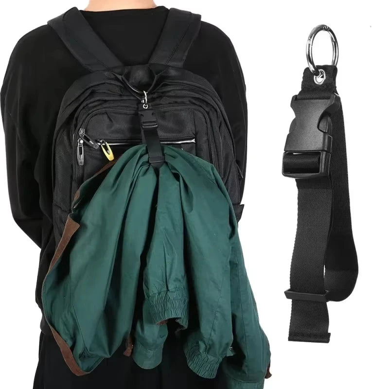 Travel Luggage Attachment Strap — Portable Add-A-Bag Buckle Belt