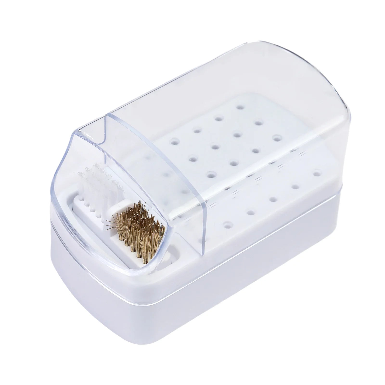 Misscheering 30-Hole Nail Polish Organizer — Transparent Acrylic Storage Case