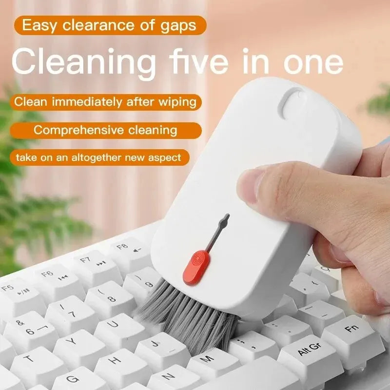5-in-1 Electronics Cleaning Kit — Multi-Purpose Tool Set for Keyboards and Screens