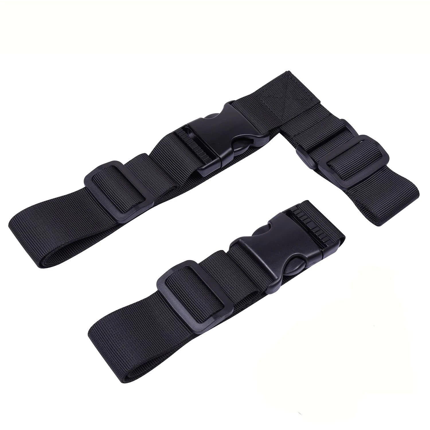 Adjustable Luggage Strap Connector — Durable Nylon T-Shaped Tie Down
