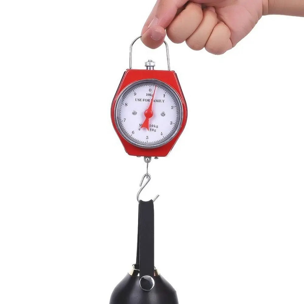 Portable Mechanical Luggage Scale — Handheld Spring Balance for Travel