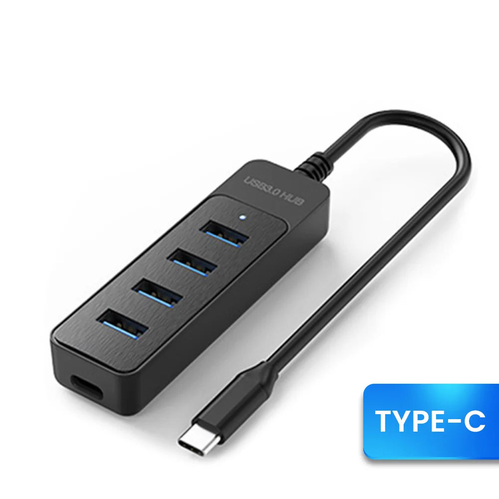 OLAF 4-Port USB Hub — High Speed Multi-Port Expander for Computers