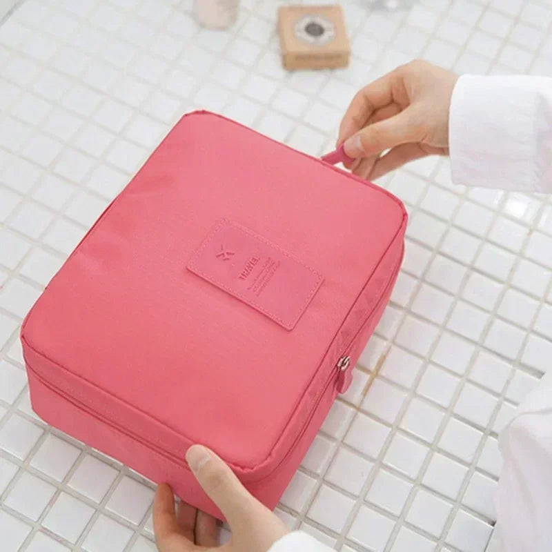 eTya Women's Travel Cosmetic Bag — Large Waterproof Makeup Organizer