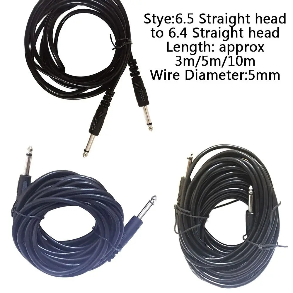 Guitar Audio Patch Cable — High Shielding Instrument Cord for Amplifiers