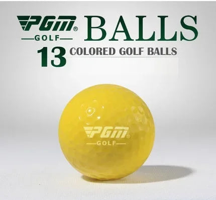 PGM Professional Practice Golf Balls — 10-Piece Multi-Color Training Set