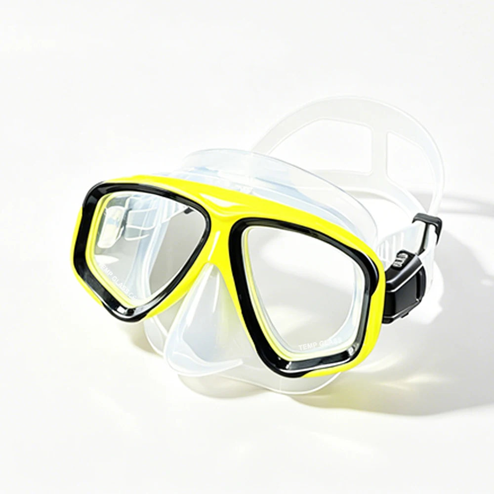 Snorkel Mask Swimming Goggles — Wide View Scuba Diving Gear