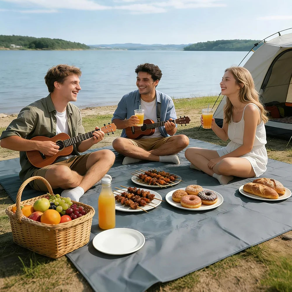 Multi-Purpose Waterproof Tarp — Heavy-Duty Oxford Cloth Ground Mat