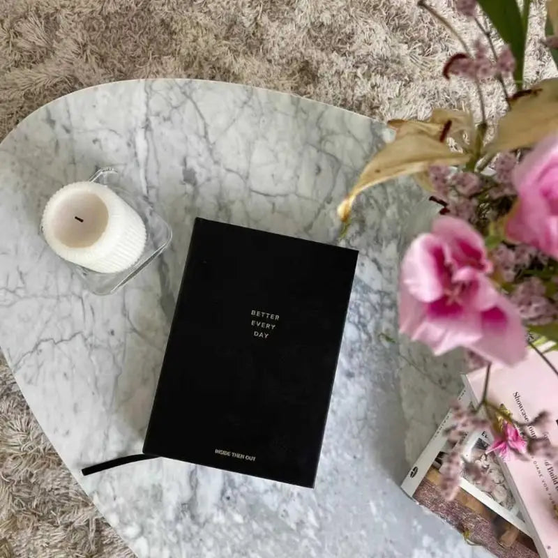 Daily Journaling Notebook — 383 Pages of Ink-Resistant Paper, Portable Size