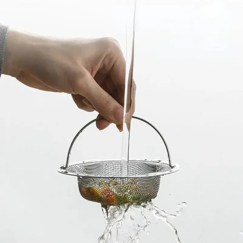 Stainless Steel Kitchen Sink Filter — Anti-Clogging Drain Protector
