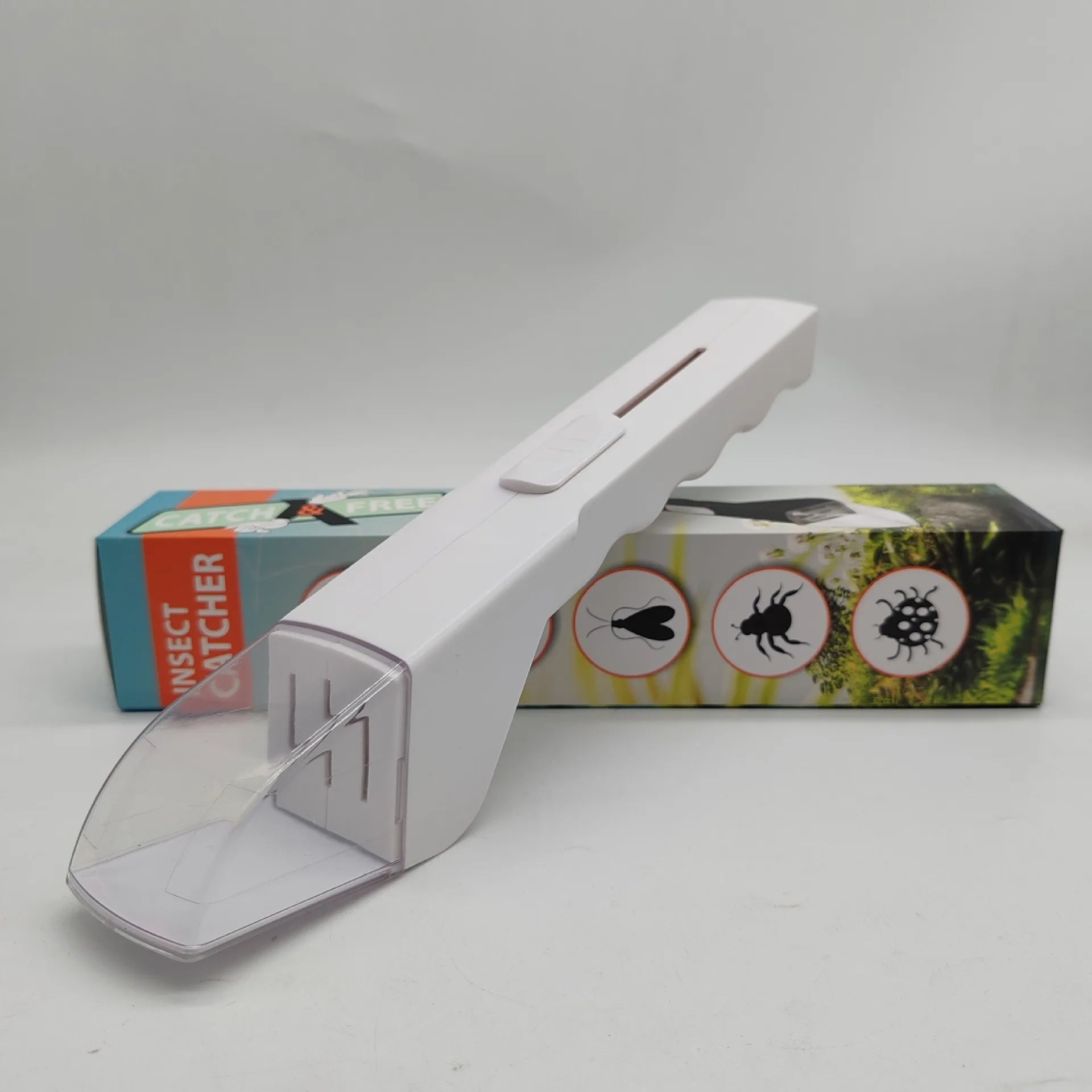 Handheld Insect Catcher — Humane Bug Trapping Tool for Home Use