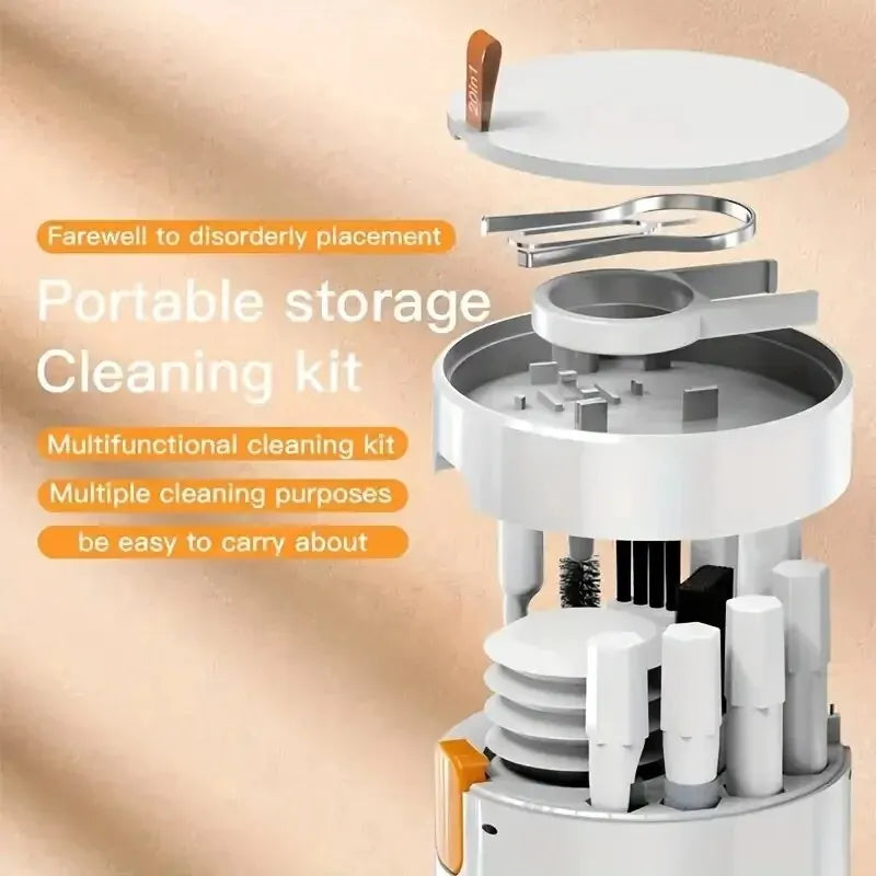 20-in-1 Electronics Cleaning Kit — Multi-Purpose Tool Set for Keyboards and Screens