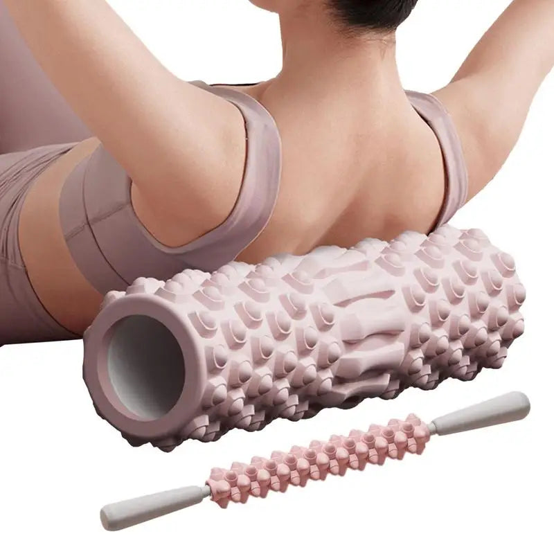Foam Roller for Muscle Massage — Deep Tissue Stretching & Recovery Tool