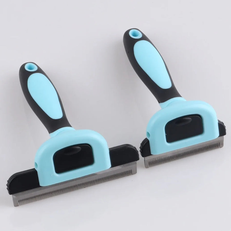 Pet Hair Grooming Tool — Detachable De-Aging Comb & Knot Remover