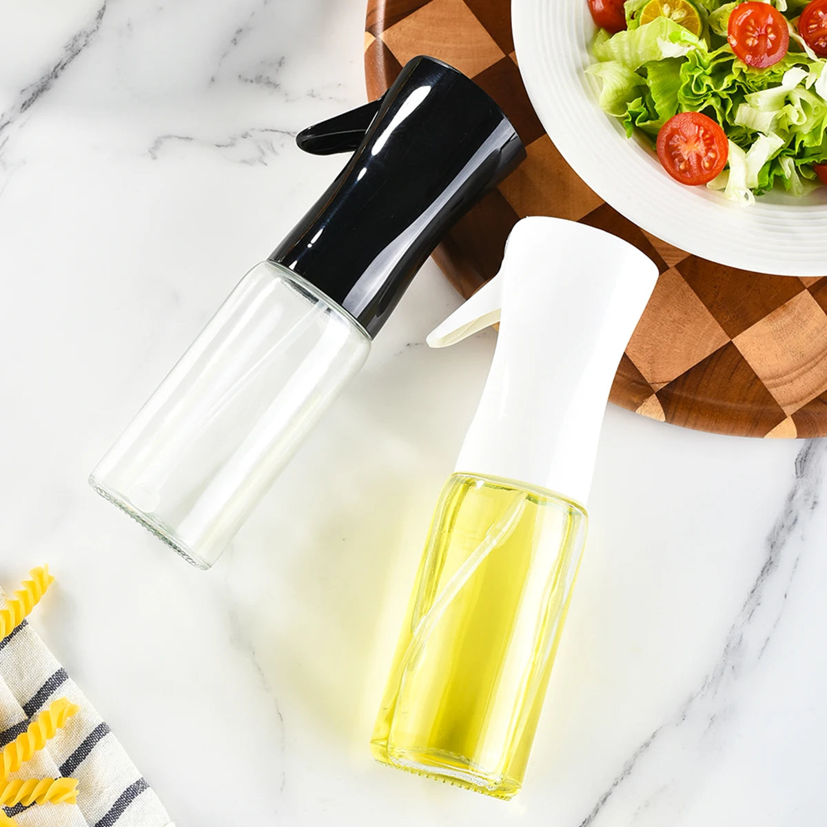 High-Pressure Oil Spray Bottle — Fine Mist Atomizer for Cooking and Gardening