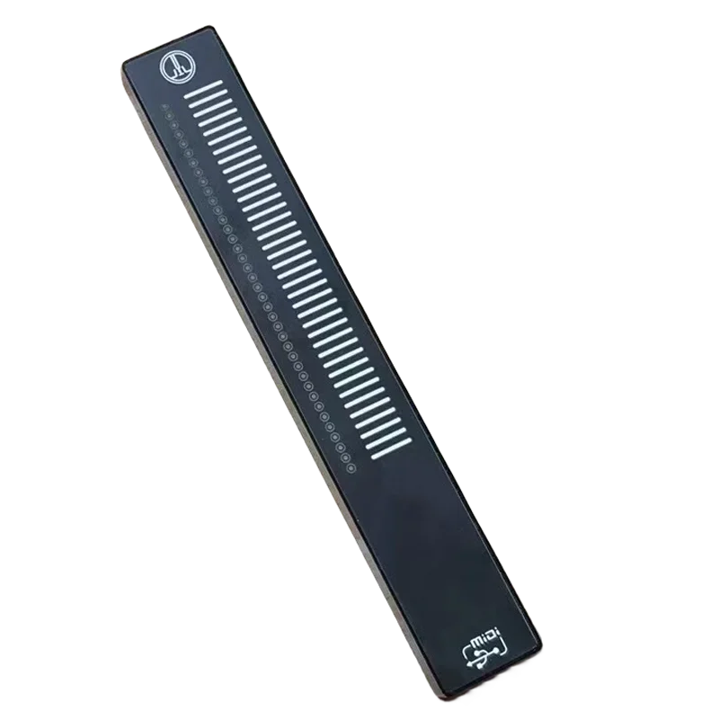 USB MIDI Sliding Touch Music Controller — LED Sync Volume & Playback Tool