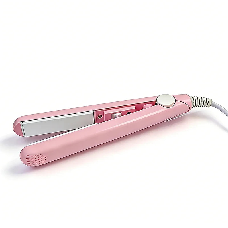 oumonoka Mini Ceramic Hair Straightener — Portable Styling Tool for Travel