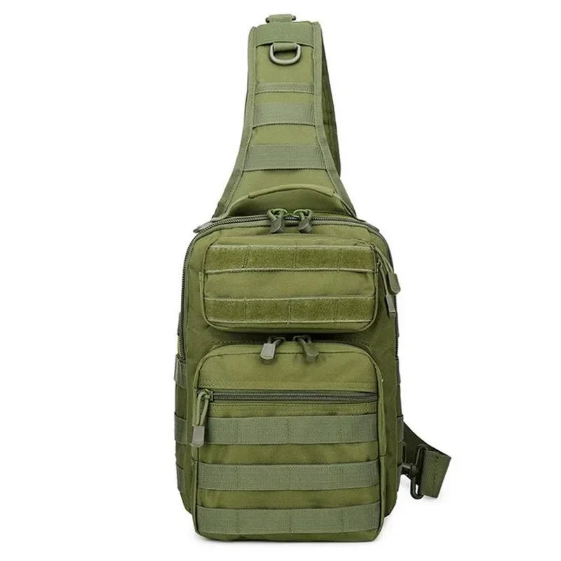 Tactical Chest Bag — Large Capacity Outdoor Crossbody Shoulder Bag