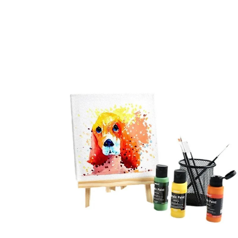 Acrylic Paint Pigment Set — Waterproof Professional Art Supplies, 24 or 36 Colors