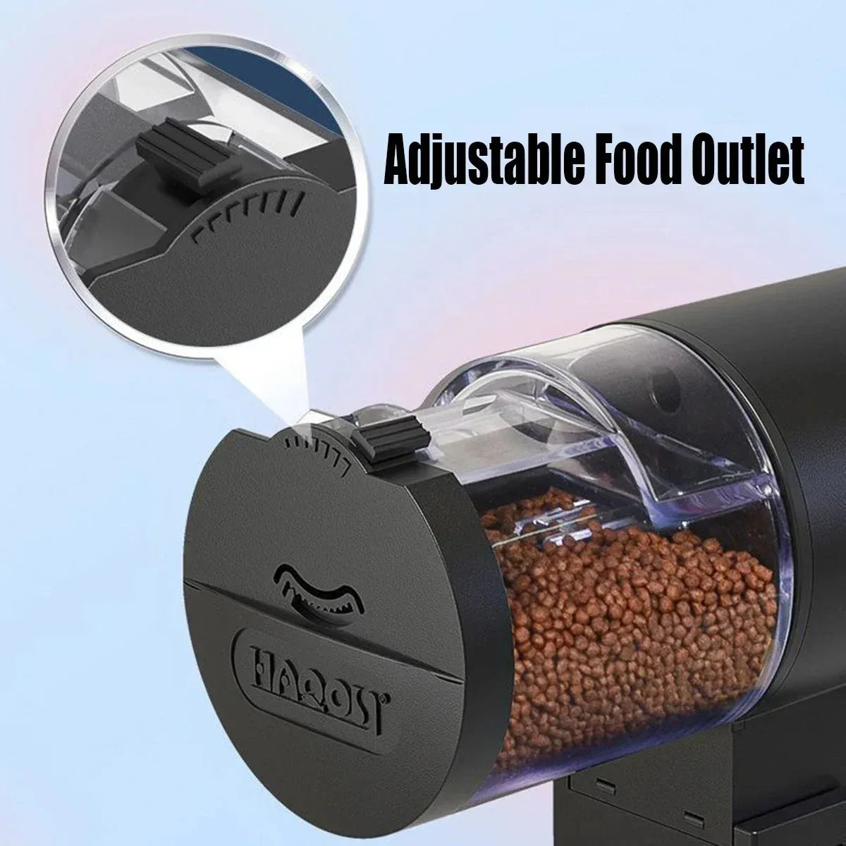 Automatic Fish Feeder — Programmable Timer for Aquarium Care