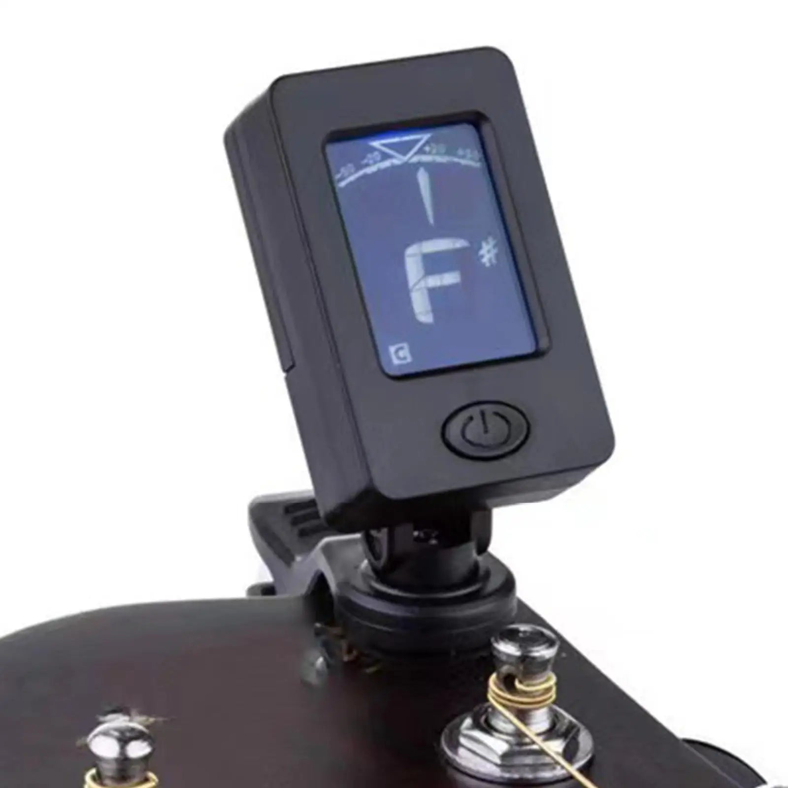 Chromatic Clip-On Instrument Tuner — Precision Digital Pitch Detector
