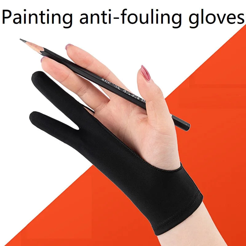 Digital Tablet Drawing Glove — Smooth Frictionless Surface for Artists