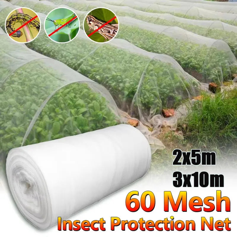 Garden Plant Insect Netting — Protective Mesh for Vegetables and Flowers