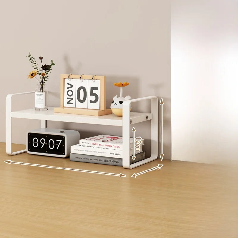 Multi-Layer Desk Organizer Rack — Versatile Desktop Storage Shelf