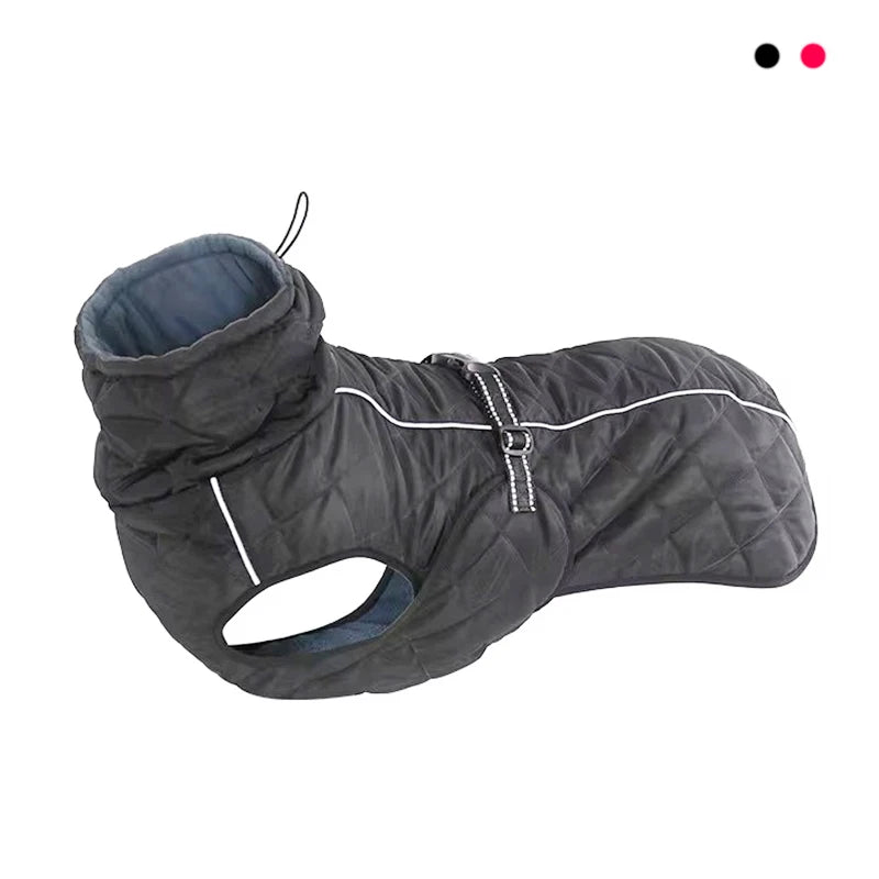 Waterproof Dog Outdoor Jacket — Warm Reflective Pet Coat Vest
