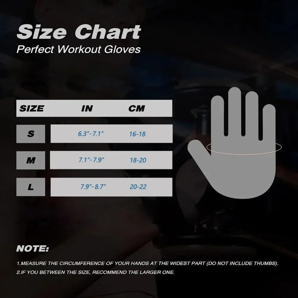 Breathable Fingerless Workout Gloves — Anti-Slip Grip for Gym & Cycling